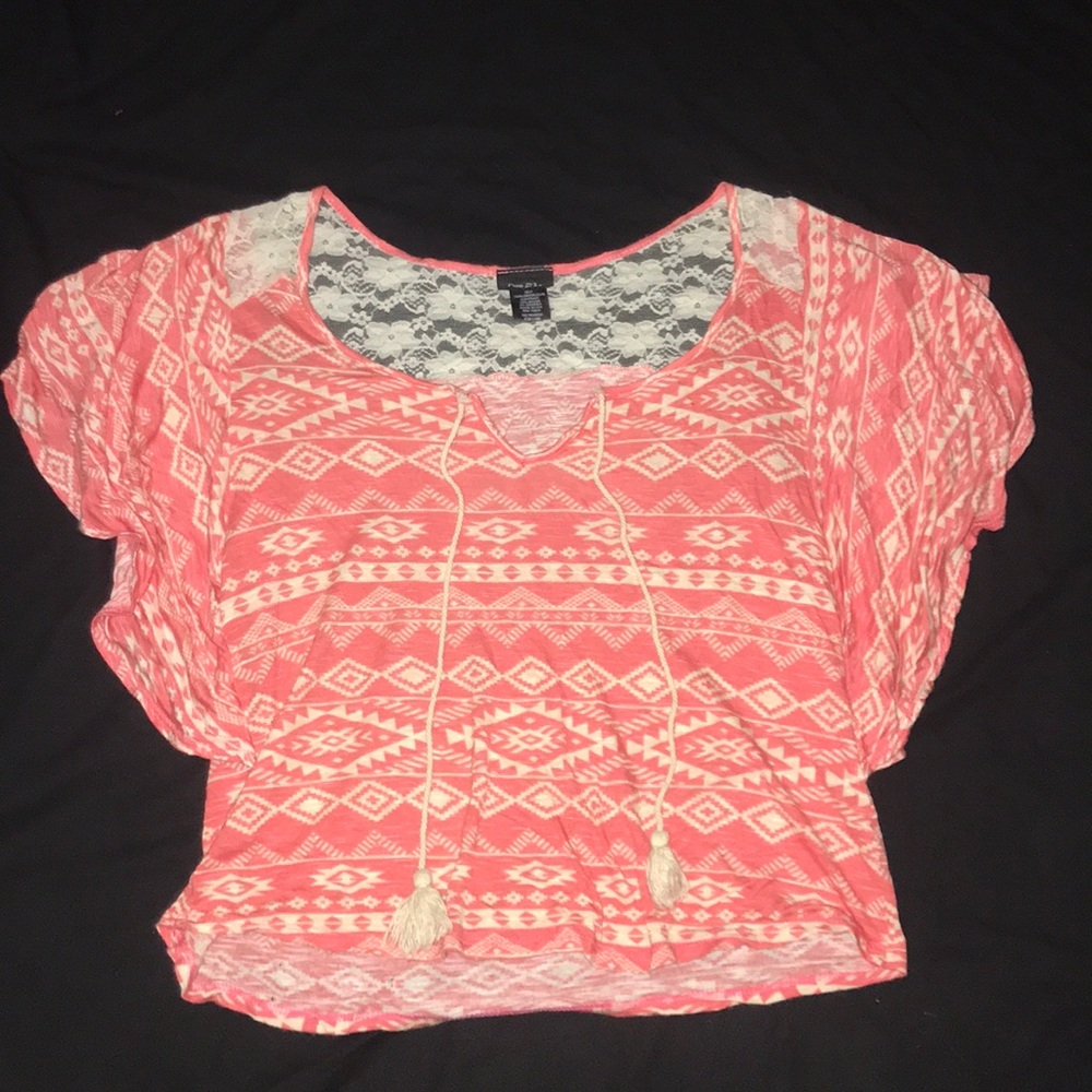 Tribal Print Top